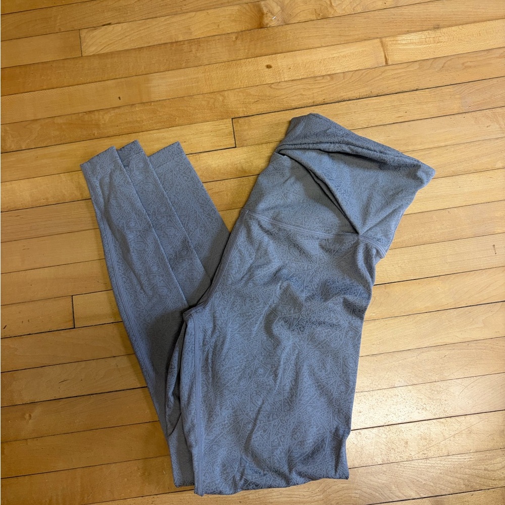 ZYIA Gray Patterned Leggings